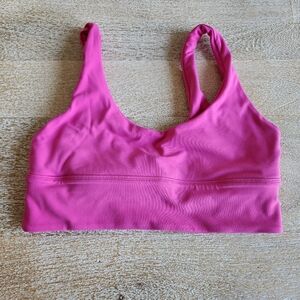 Lululemon sonic pink align bra a/b 8